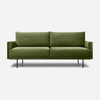 Диван прямой Мисл Barhat Olive