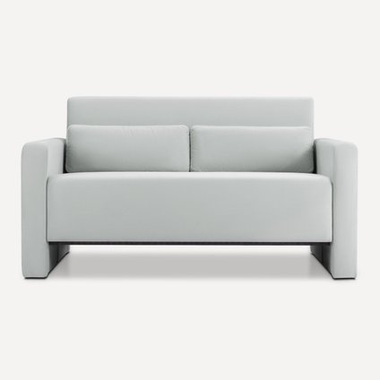 Диван прямой Ланер-Мини 140 Velvet Silver распродажа