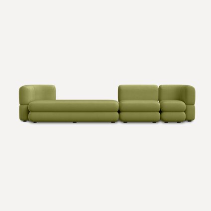 Диван модульный Brera-4 Velour Olive