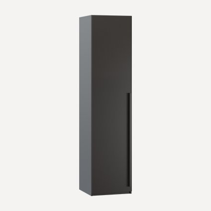 Распашной шкаф Кимбол 1-50x210 Черный
