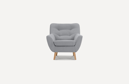 Кресло Витио Velvet Silver распродажа