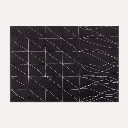 Ковер Я не скромный Графитовый 200x300