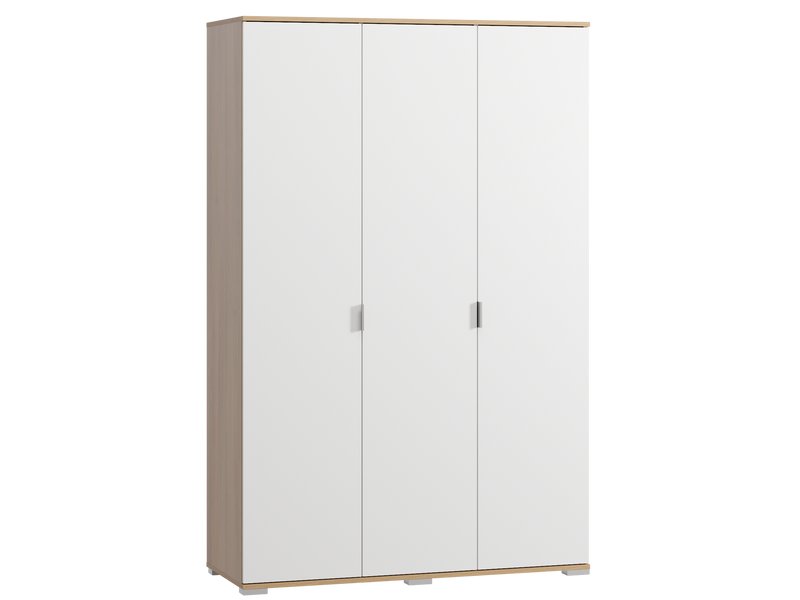 Распашной шкаф Стелла 3-130x200 Дуб Барбера