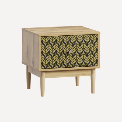 Тумба прикроватная Тайрон 51x48 Золото