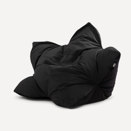 Кресло-мешок Роуз L Velvet Black