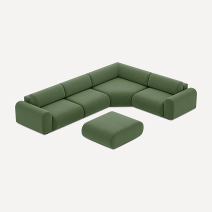 Диван модульный Маиль-6 Velvet Olive