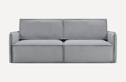 Диван прямой Ольен Velvet Silver