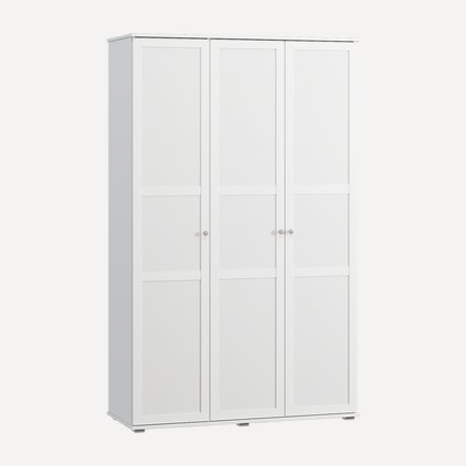 Распашной шкаф Амели-3-150-240 White
