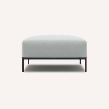 Пуф Нолан-B Lazy Silver