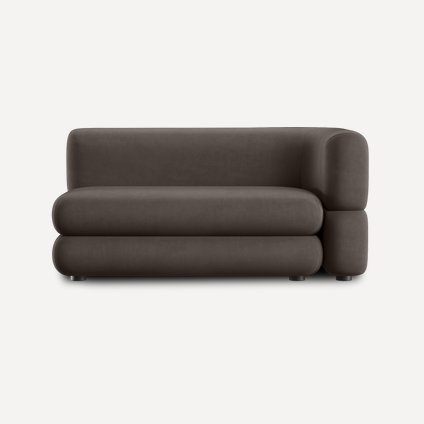 Диван прямой Brera-5 Velour Stone