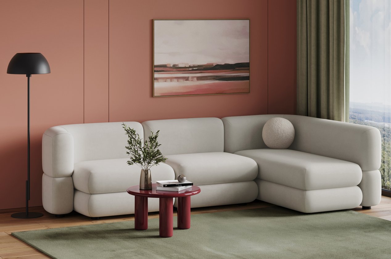 Журнальный стол Олсен Glossy Red - фото 2