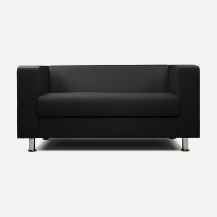 Диван прямой Эрвин-2 Black