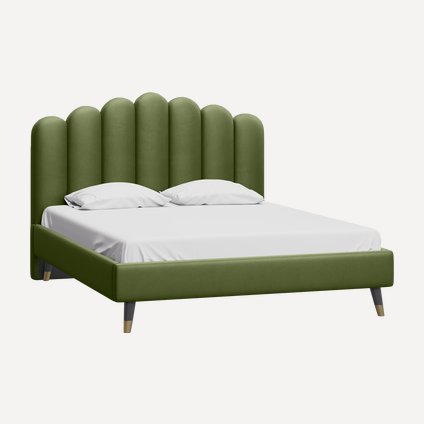Кровать Лиель 160 Barhat Olive