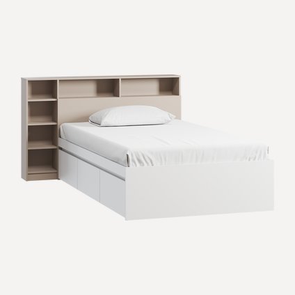 Детская кровать Астрит 120 Latte