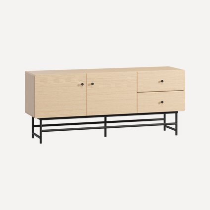 ТВ-тумба Шелби 158x67 Дуб Шведский