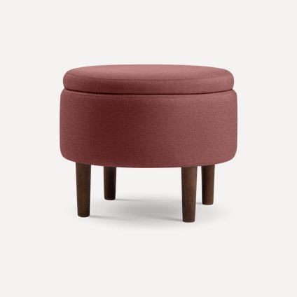 Пуф Клари Textile Coral