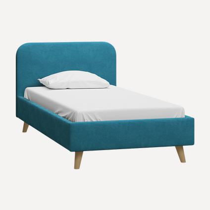 Кровать Лайтси 90 Velvet Atlantic