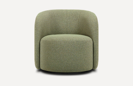 Кресло поворотное Мэник Textile Grass