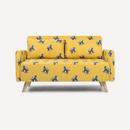 Диван прямой Кускен Tiger Yellow