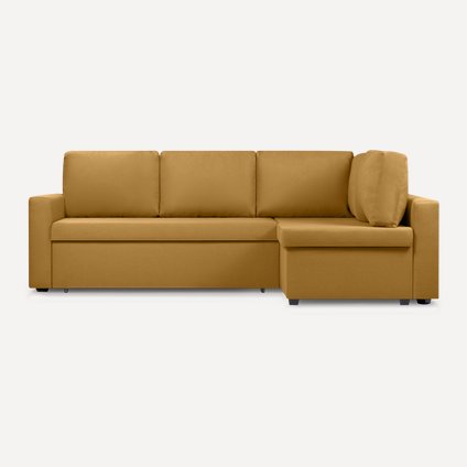 Диван угловой Милбург Textile Yellow