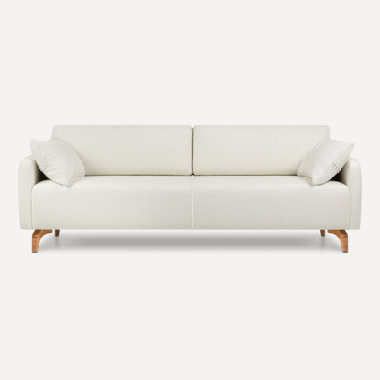 Диван прямой Льери Bucle White