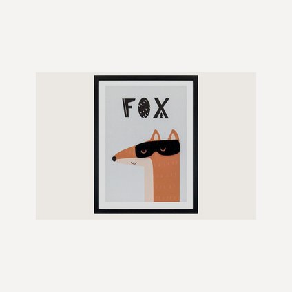 Постер детский Хироу Лис 30x40