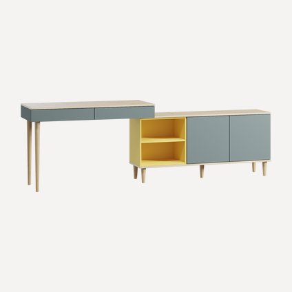 Стол-тумба Элвуд-3 Mint