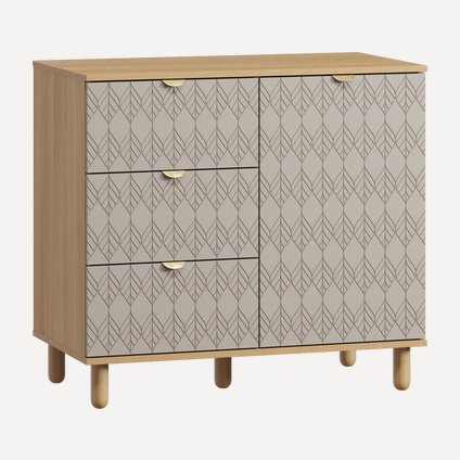 Тумба Теджонс-1 Leaf Santiago Oak