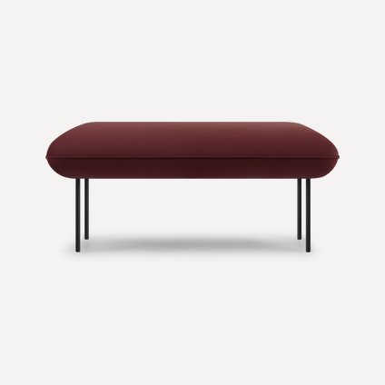 Банкетка Наск Велюр Бордовый