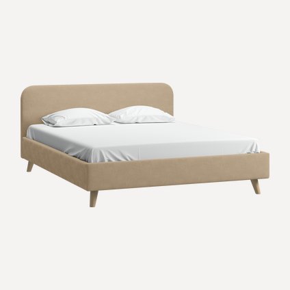 Кровать Лайтси 180 Velvet Beige
