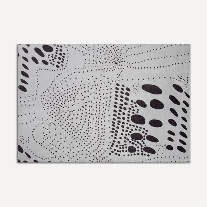 Ковер Тут Рядом Мягко Графитовый 120x180