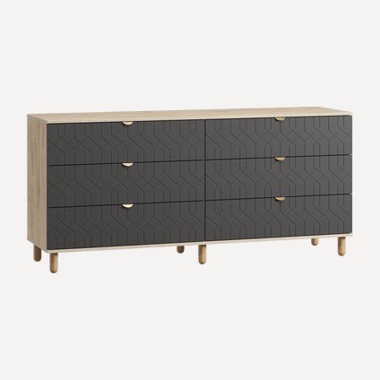 Комод Теджонс-4 Deco Grafit