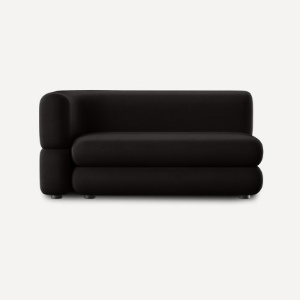 Диван прямой Brera-6 Velour Black