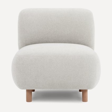 Кресло Пайпел Bucle White