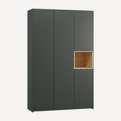Распашной шкаф Висмар 3.0-153x240 Темно-зеленый