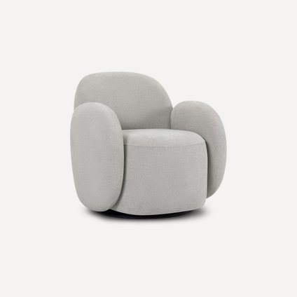 Кресло поворотное Теоп Bucle Beige