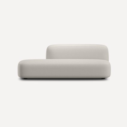 Диван түзу Ribbl - 9 Bucle White