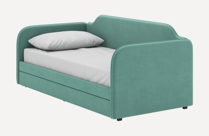 Кровать выдвижная детская Велди 90 Velvet Mint