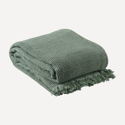 Покрывало Эссеншэл-Waffle-Mint 180x250