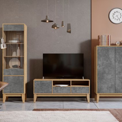 Модульная гостиная Гритон 2 Черный