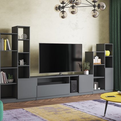 Модульная гостиная Пауль-3 Grey