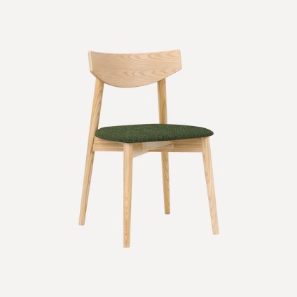 Стул Сеймур-1 Рогожка Оливковый/Натуральный