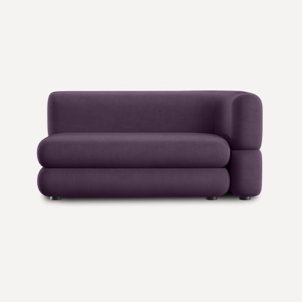 Диван прямой Brera-5 Velour Plum