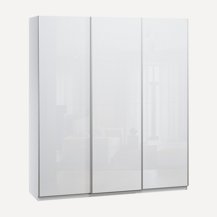 Шкаф-купе Итан-3-210-230 Glass Triple Белый
