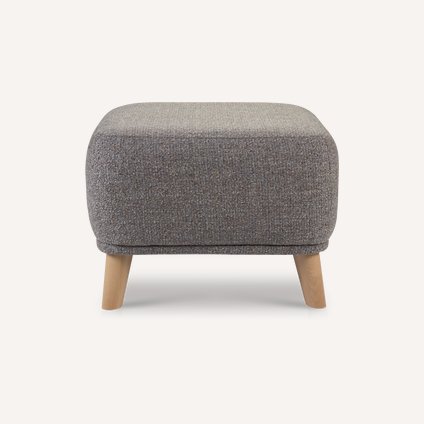 Пуф Милин Рогожка Серый