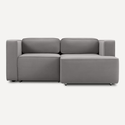 Диван угловой Аронт Мини Velvet Grey