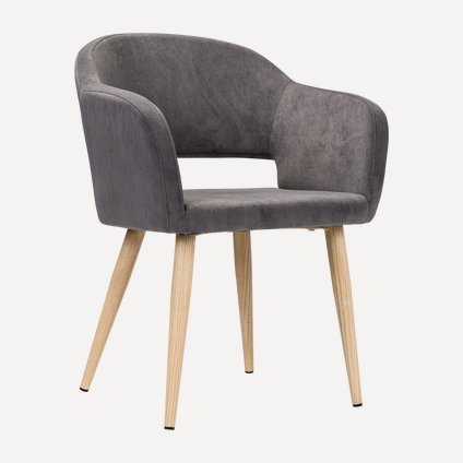 Стул Одар-1 Velvet Grey