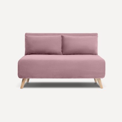 Диван прямой Милкен Vertical Pink