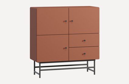 Тумба Шелби-2 Terracotta распродажа