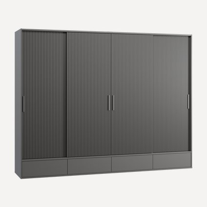 Шкаф-купе Беррингтон 4.1-307x240 Графитовый